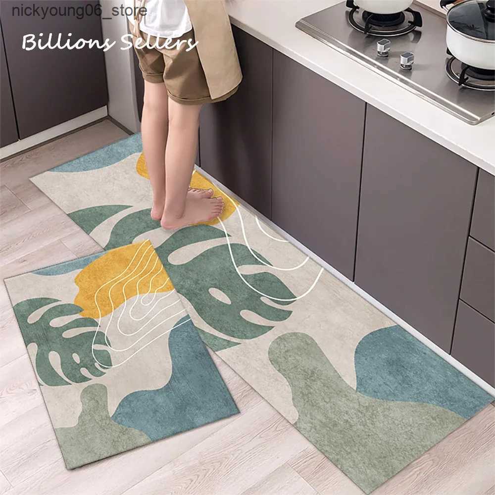 Non-Slip Bath Mats Kitchen Rug Durable Home Entrance Doormat High-end Kitchen Mats For Floor Waterproof House Hold Washable Non-slip Large Carpet L240