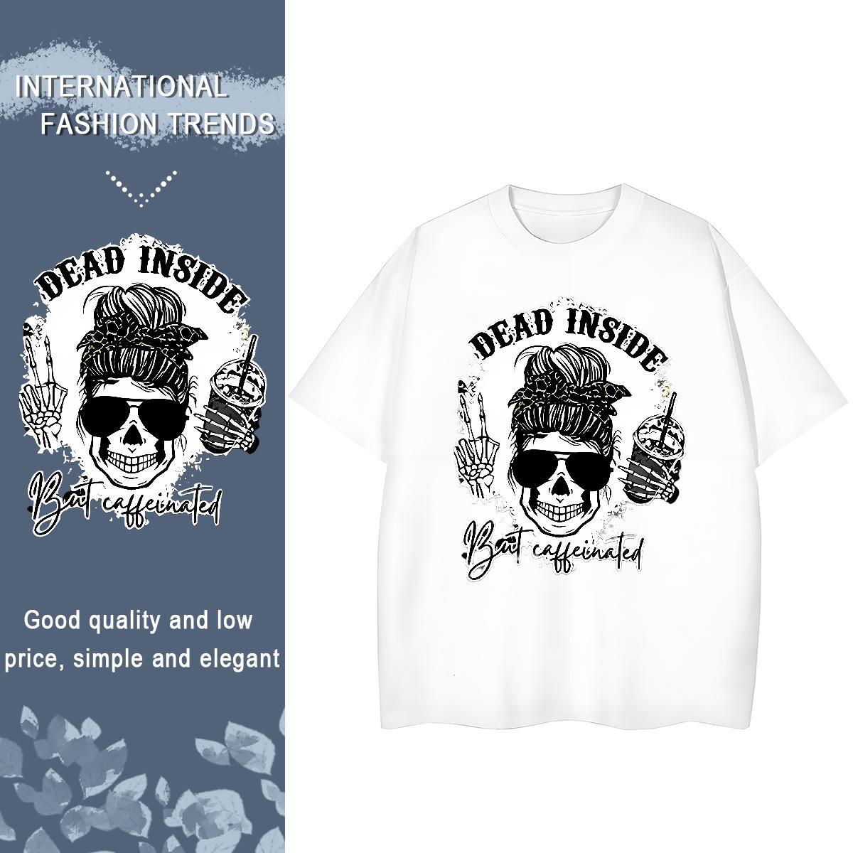 Fashion Casual Womens T Shirts 230g Pure Cotton Breathable Sports Street Wear hand Woman Tshirt Free Shipping Oversized Clothes