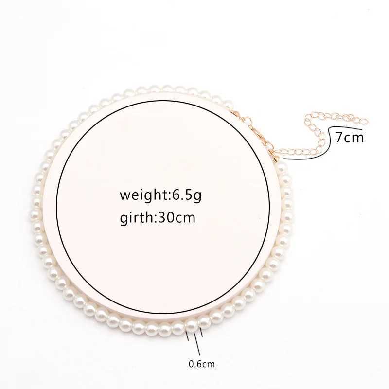 Vintage Style Simple Imitation Freshwater Pearl Chain Necklaces For Women Wedding Love Gift Necklace Fashion Glamour JewelryX241009