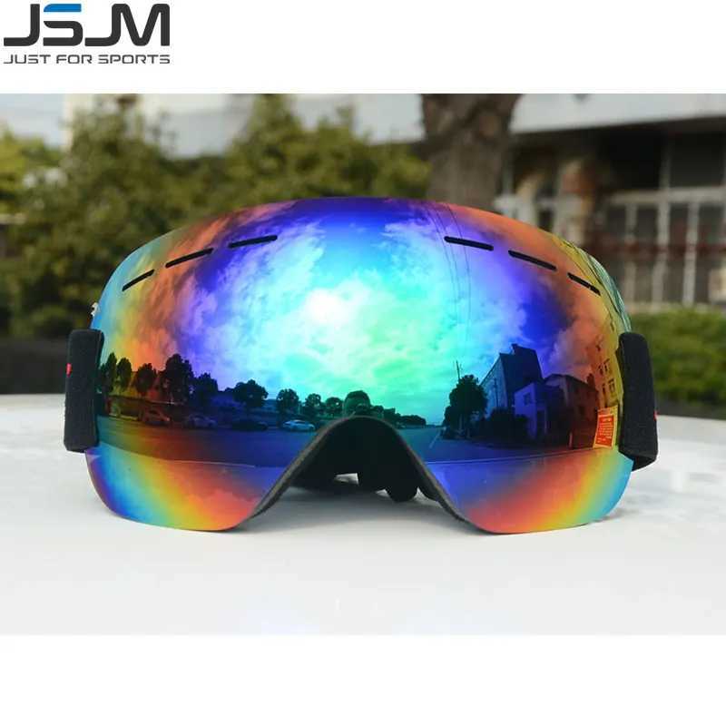 JSJM 2022 new ultra light anti fog ski goggles ski goggles winter outdoor sports goggles UV400 CL241010