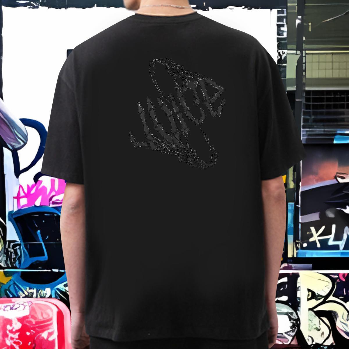 Classic T-Shirts 230g 100% Cotton skull High Street Hip Hop Oversized 4XL Breathable Short Sleeve Tshirts Fashion Design Wear