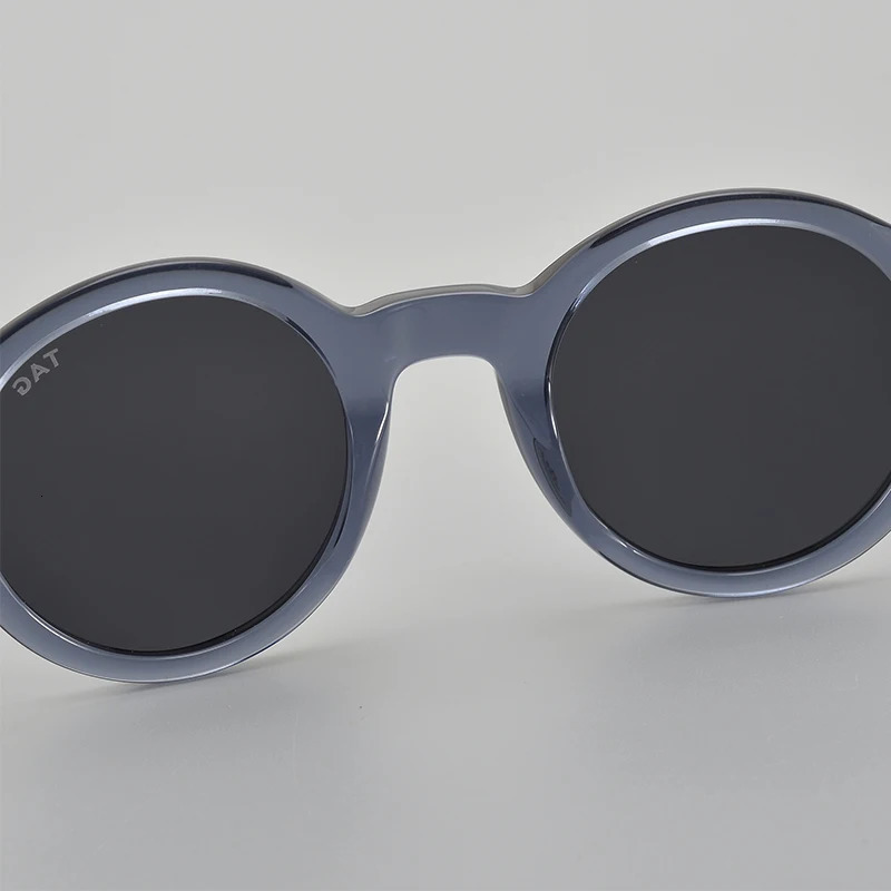 TAG Hezekiah vintage Polarized Sunglasses Men Women Retro round Driving Sun glasses Fashion UV400 acetate Sunglass 241007