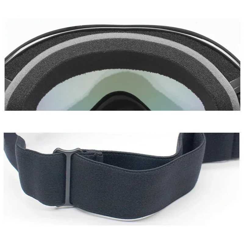 2025 Winter Magnetic Womens Motorcycle Off road Sports Anti fog Mens Skiing Glasses Mountain Womens Snow Google Outdoor Mens Motorcycle Face Mask CL24