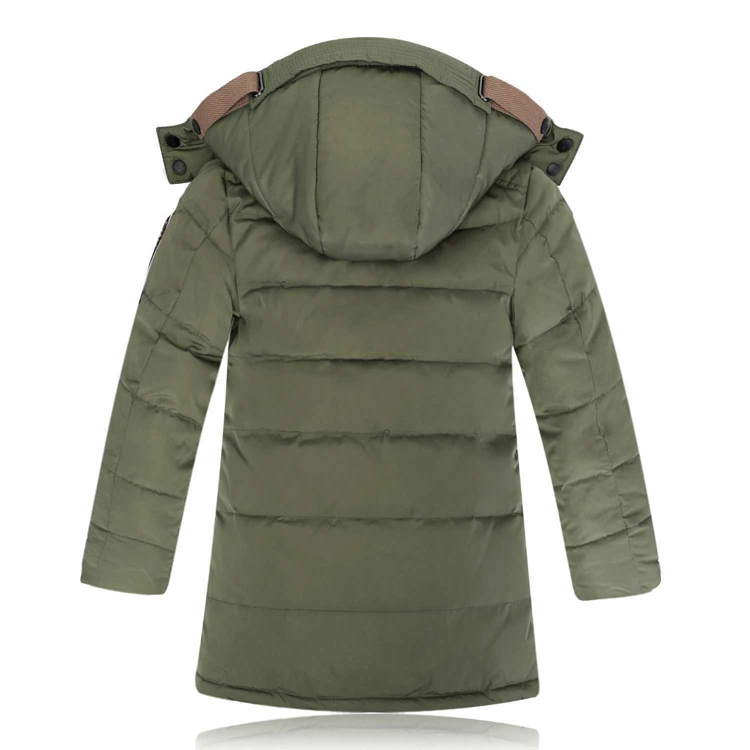 Down Coat -30 Degrees New Childrens Winter Jackets Duck Down jacket Children Clothing New Big Boys Warm Coat Thickening Outerwear clothes H241010