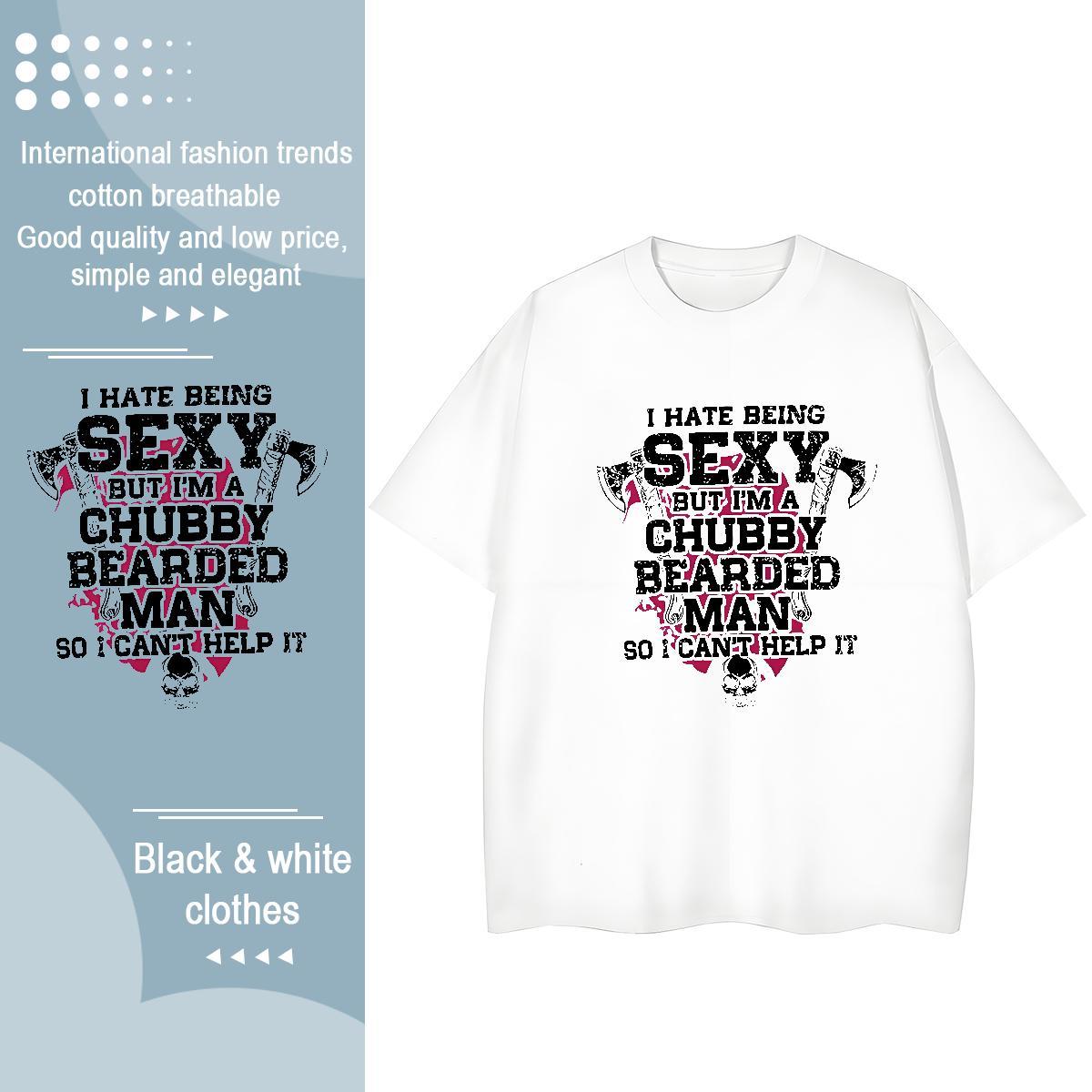 Unisex T-Shirts for Men 230g Pure Cotton letter Sports Casual Oversized 4XL Breathable Soft Couples T Shirts Free Shipping Tees Shirts