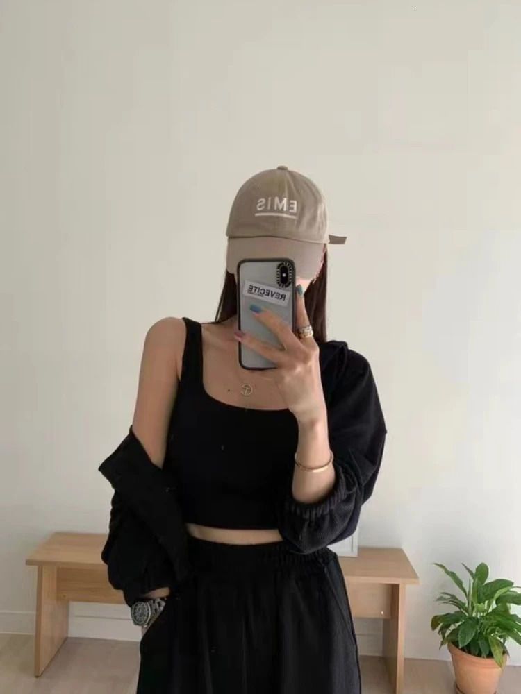 Womens sportswear hoodie long sleeved cardigan top loose wide leg jogging pants Korean three piece set womens clothing 241007