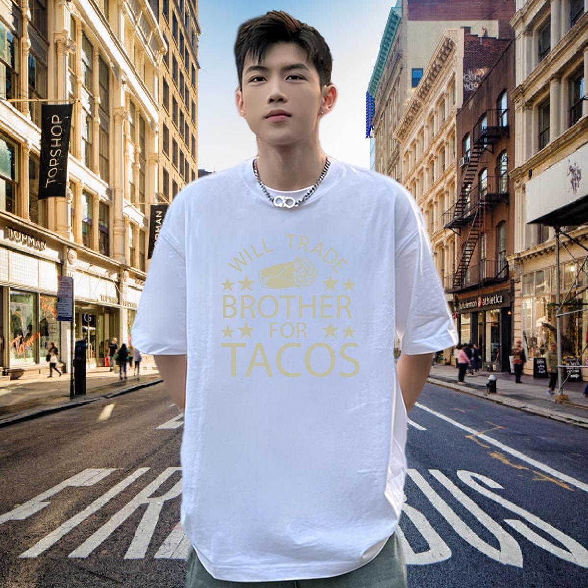 Loose T Shirt For Man 230g Cotton five-pointed star Sport Oversized 3XL 4XL Breathable Soft Couples T Shirts Customized Tees Shirts