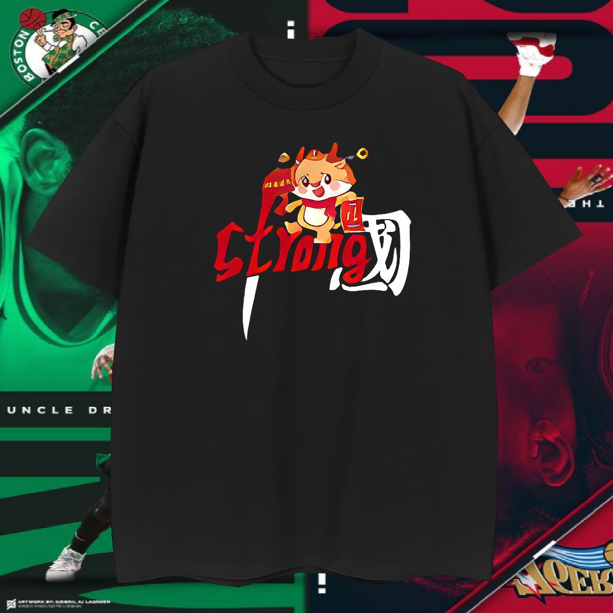 Brand T-Shirts for Men 100% Cotton 230g Cartoon Dragon Spring Summer DIY Anime Breathable Short Sleeve Men Clothes T-Shirt 2024 Summer Wear