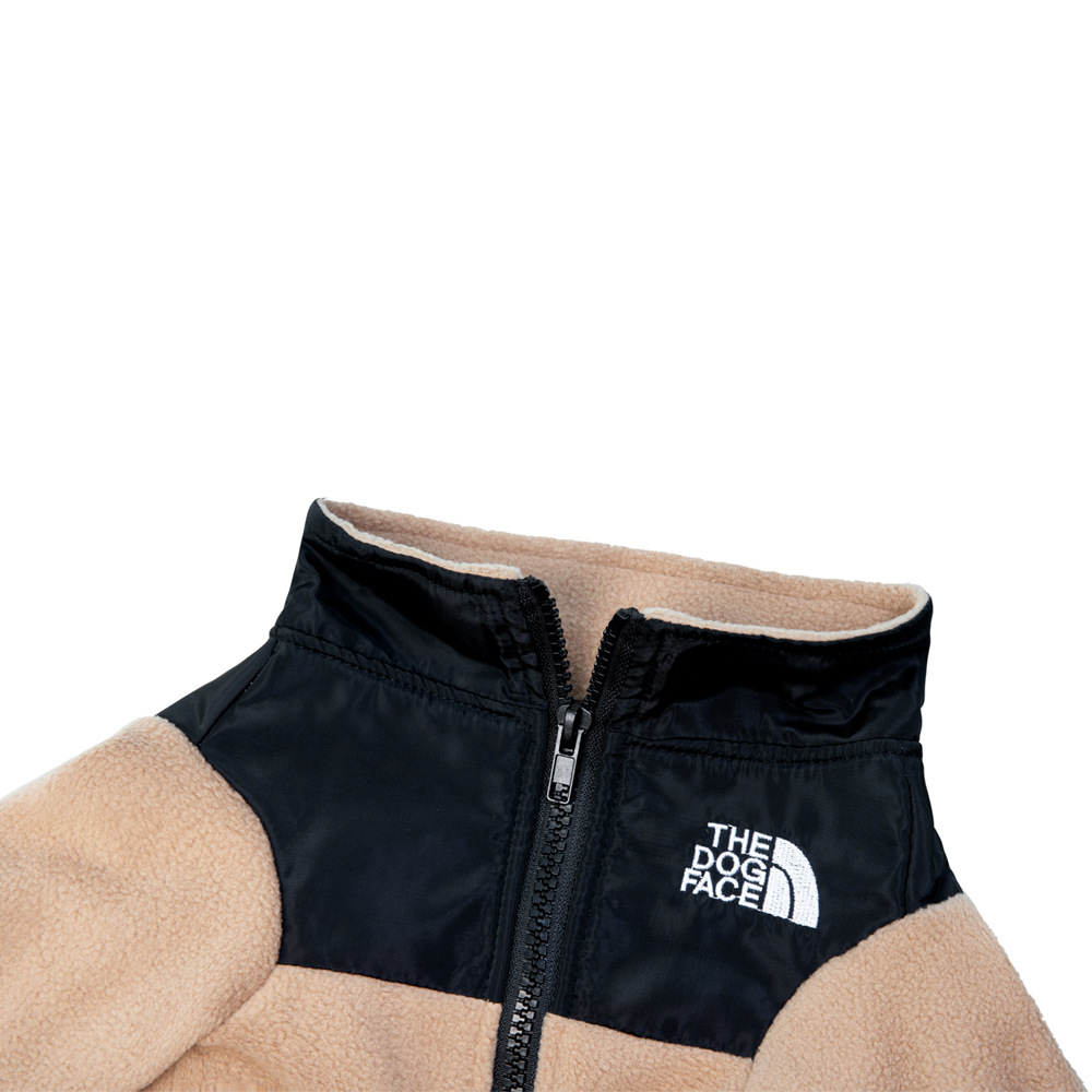 Soft Warm Fleece Dogs Hoodie Splicing Designer Dog Apparel The Dog Face Coats Pet Winter Jacket Cold Weather Clothes for Small Medium Dogs XXXL Black 