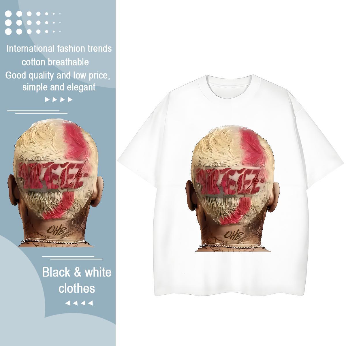 New Arrival T-Shirts for Women 100% Cotton 230g Crew Neck Street Wear afterbrain Womens Tshirts Lady DIY Anime Printed Tee Shirt