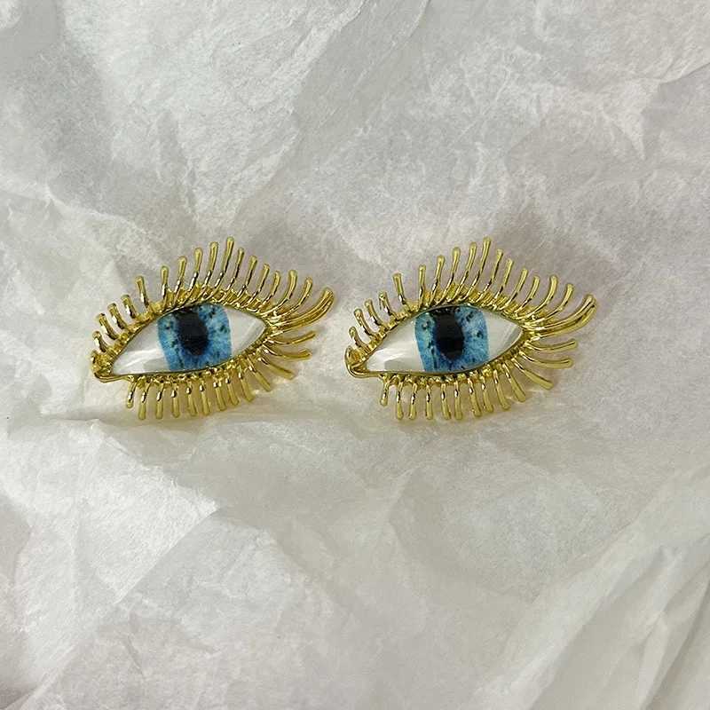 Dangle Chandelier Exaggerated Design Retro Eye Earrings Fashion Temperature Jewelry Women H241010