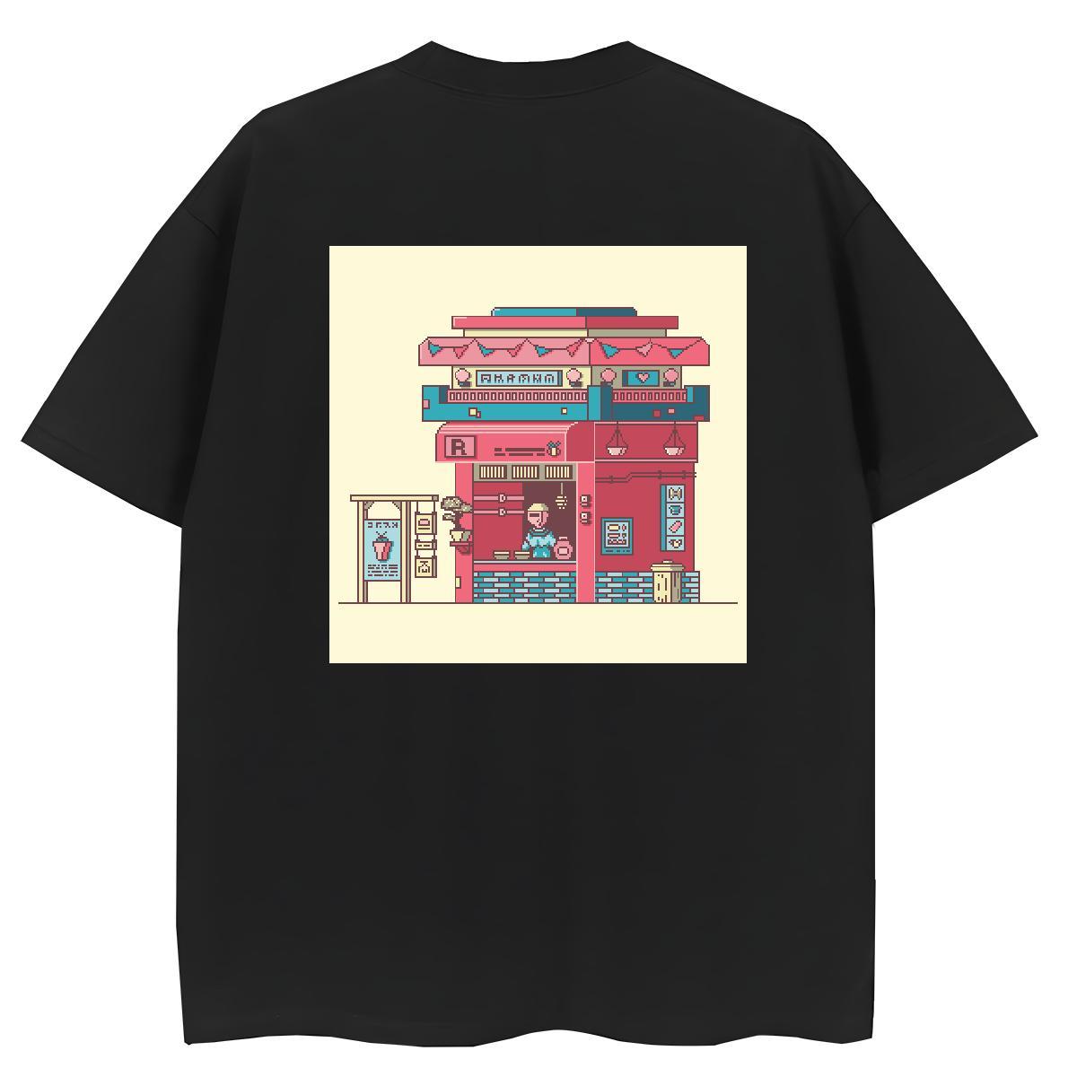 Fashion New T-Shirts 230g 100% Cotton Comfortable Summer Casual robot Unisex Tshirts 5A Custom Print Oversized Tops Tees