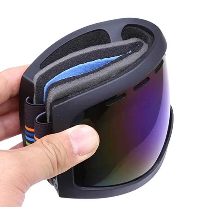 POLISI professional ski goggles polarized double-layer anti fog lenses ski goggles winter outdoor mountain goggles CL241010