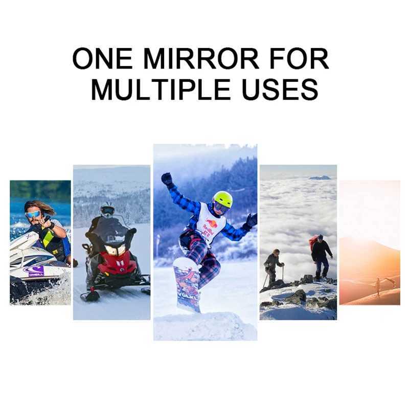 Magnetic Ski Goggles Professional Winter Ski Goggles Double layered Lens Anti fog UV400 Mens Ski Goggles CL241010