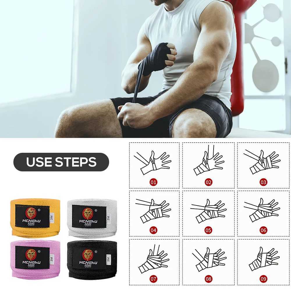 1 pair of boxing gloves Muay Thai MMA boxing training bag gloves adjustable handbag sports gloves with support straps W241010
