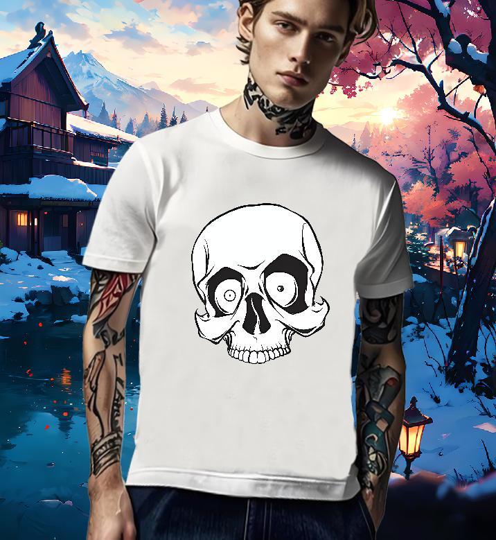 Loose Fit Men T Shirts 230g Pure Cotton monster Hip Hop Street Oversized Breathable Short Sleeve Men Tops Tees Free Shipping Polos