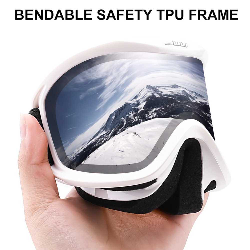 MAXJULI brand professional ski goggles double-layer lens anti fog UV400 ski goggles mens ski goggles CL241010