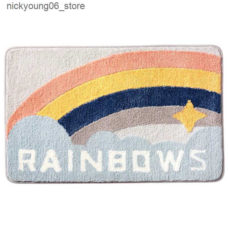 Non-Slip Bath Mats Cartoon Space Series Bath Mat Super Soft Absorbent Fiber Foot Mat Thick Flocked Quick-drying Non-slip Bathroom Rug L240910