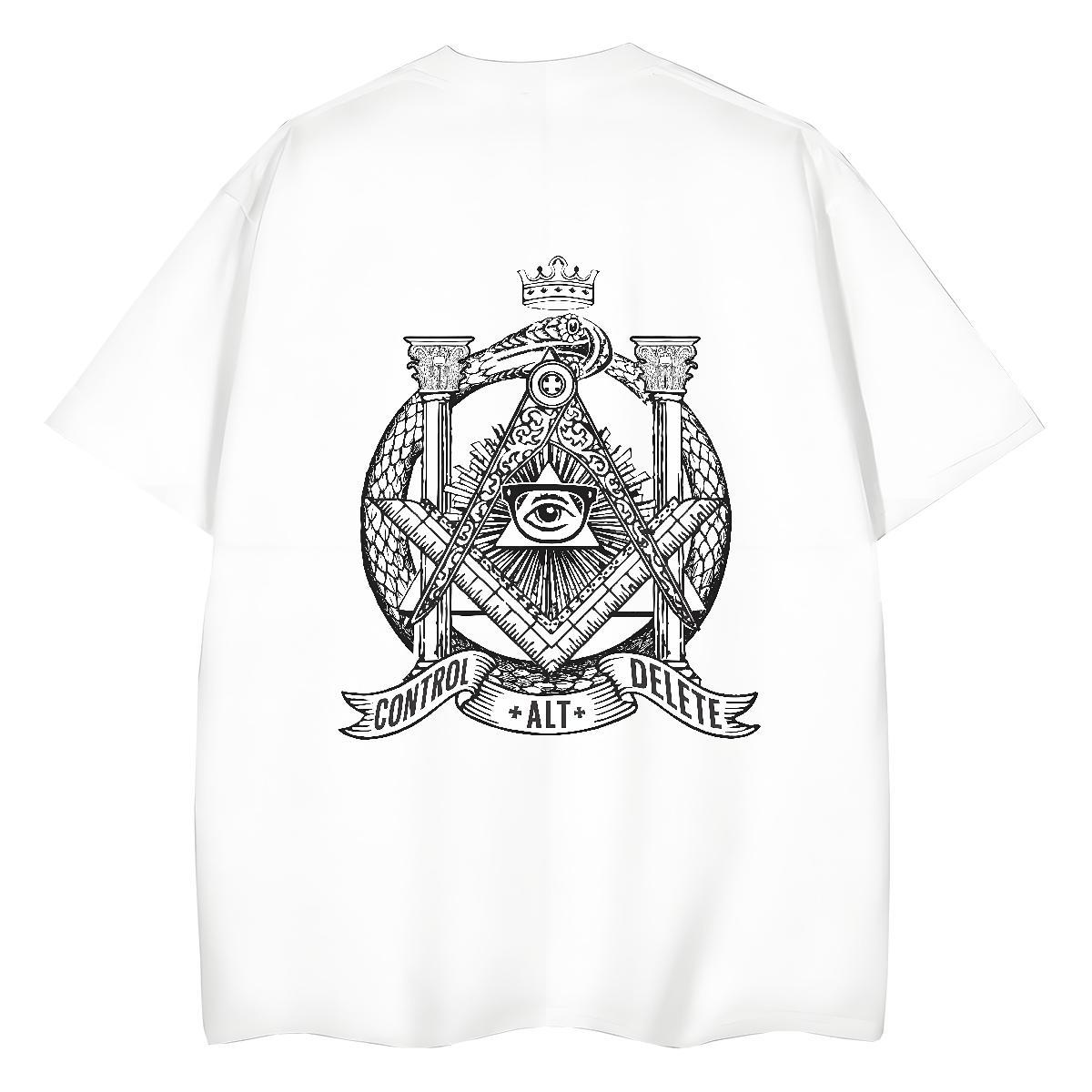 New T Shirts Women 230g Pure Cotton O Neck Short Sleeves Casual Sport eye of the devil Women Tees Comfortable Cartoon Print Top Tees