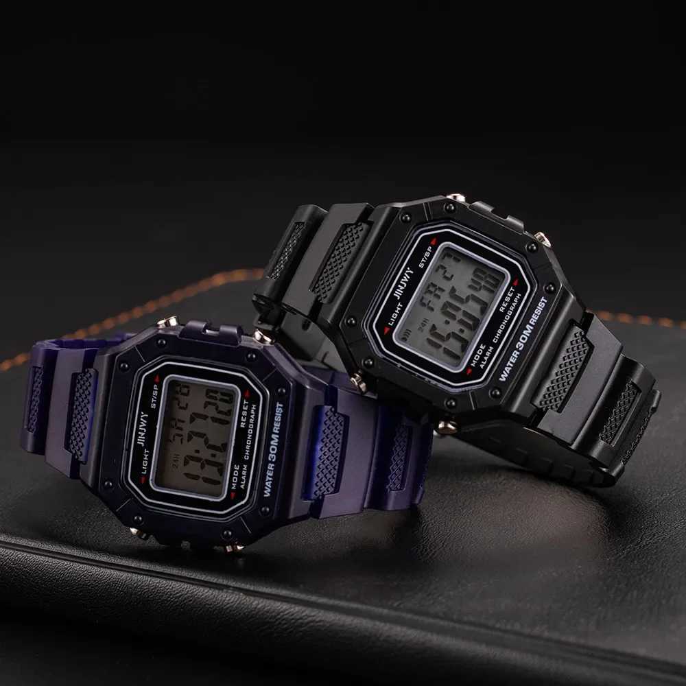 Fashion Mens Digital Watch Military Water Resistant Sport Watches Luxury Brand Army Wristwatches Stopwatches for Male FemaleX241010