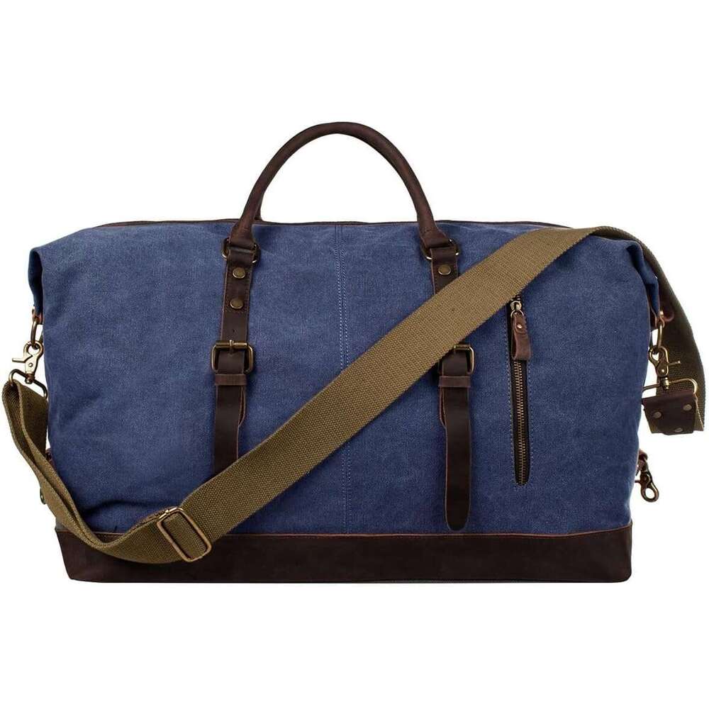 Duffle Travel Canvas Duffel Carry on Weekender Bag for Men