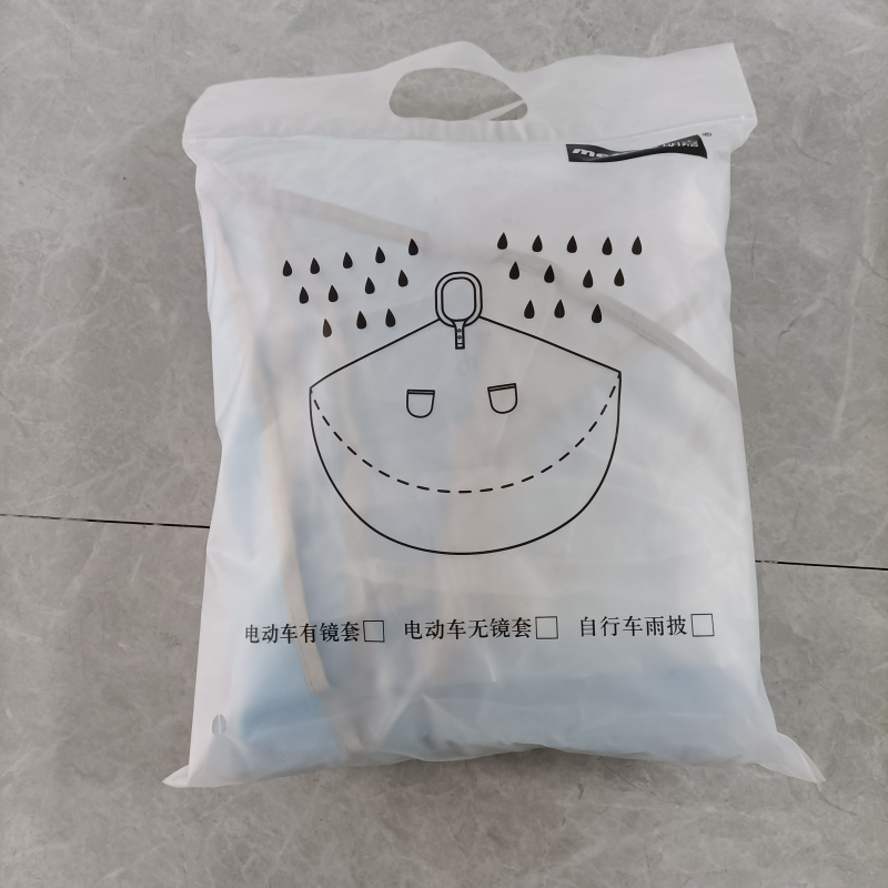 Electric car raincoat fully covered rain and wind resistant for safe travel