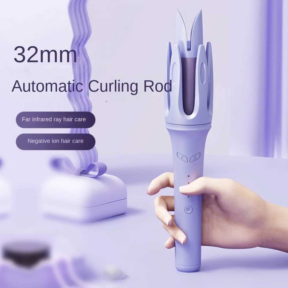 Automatic Hair Curler 32MM Auto Rotating Ceramic Hair Roller Professional Curling Iron Curling Wand Hair WaverXJ241010
