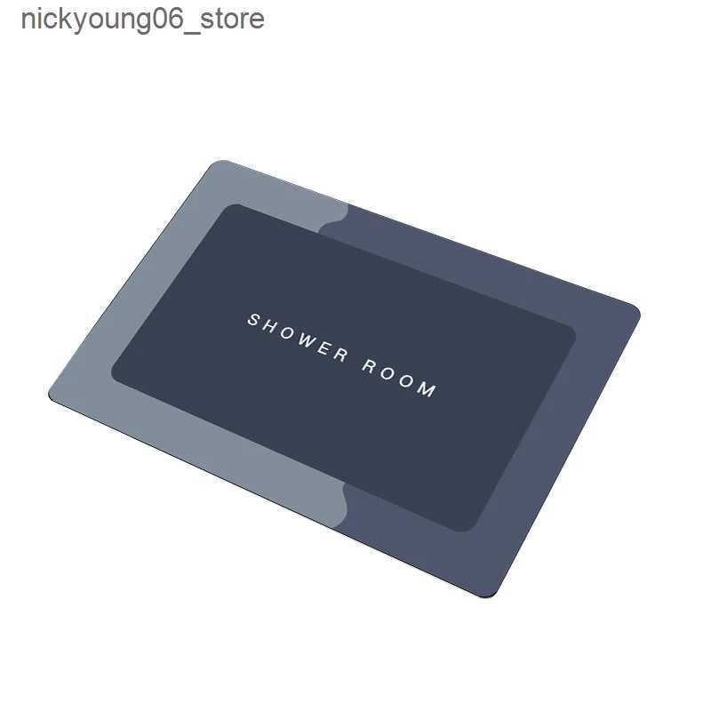 Non-Slip Bath Mats Super Absorbent Bath Mat Quick Drying Bathroom Rug Non-Slip Entrance Doormat Nappa Skin Floor Mats Toilet Carpet Home Decor L240910