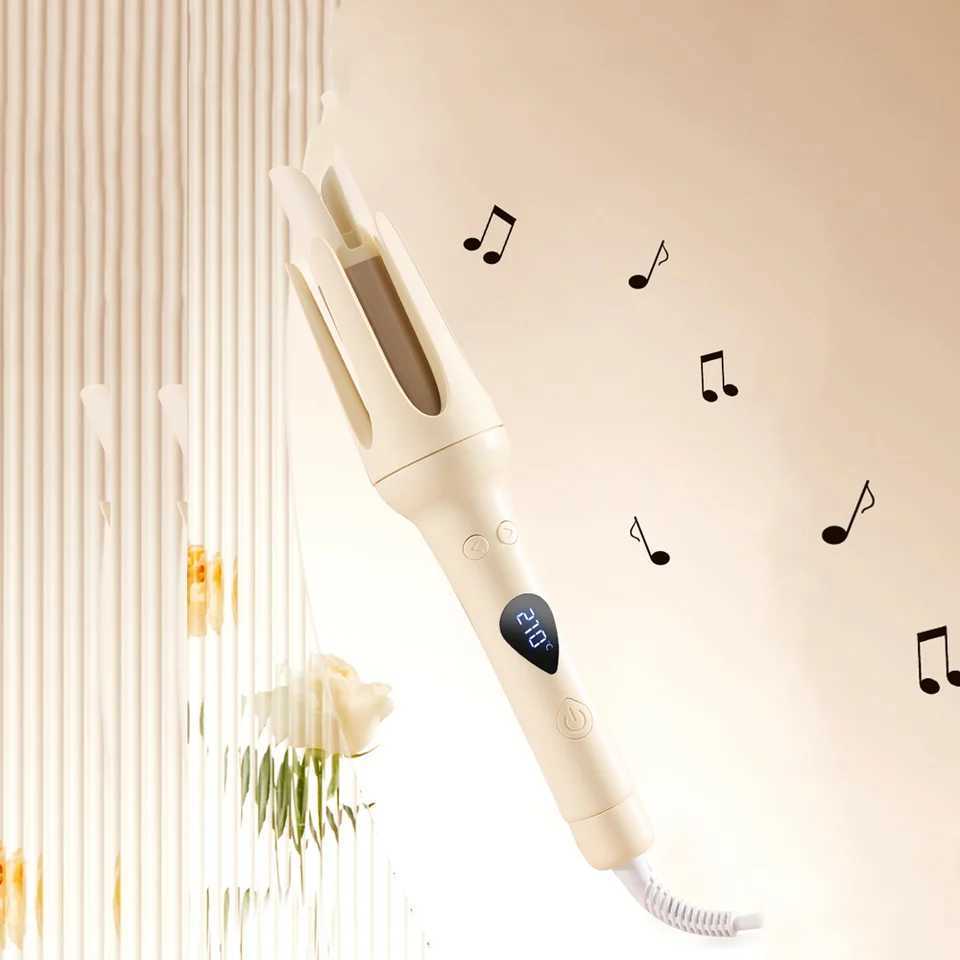 1pc automatic curling iron electric rotation big wave curling tool no hair injuryXJ241010