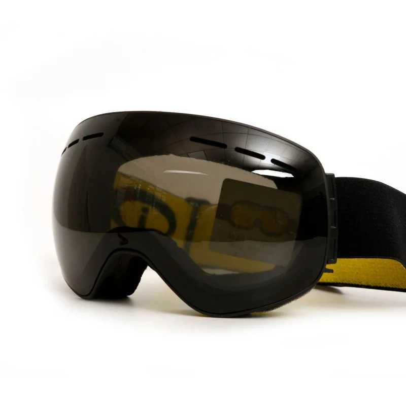 Exclusive border adult skiing goggles frameless large spherical glasses KOCA Myopia glasses/magnet double-layer A CL241010