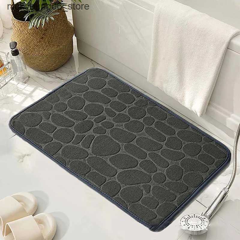 Non-Slip Bath Mats Super Absorbent Bath Mat Non Slip Rugs Bathroom Carpets Soft Floor Mat Bedroom Toilet Floor Shower Rug Home Decor L240910