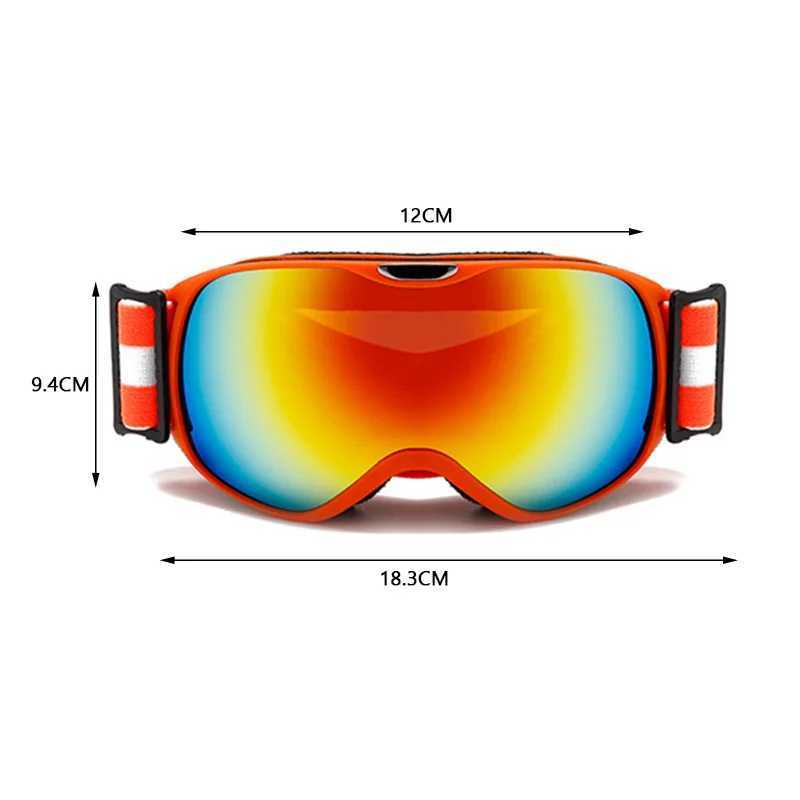 Childrens ski goggles winter windproof snow goggles anti fog UV protection outdoor sports climbing skis childrens skiing eyes CL241010