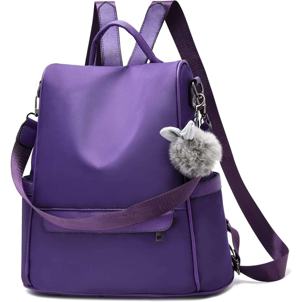 Women Fashion Backpack Purse Anti Theft Waterproof Travel Lightweight Casual Shoulder Satchel Bag