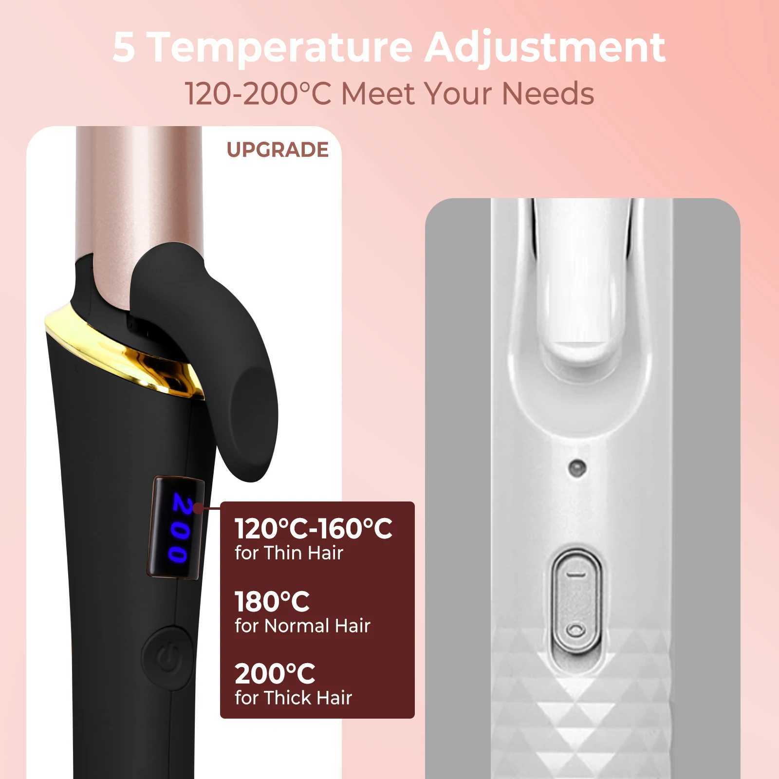 Mini Curling Iron Ceramic Hair Curler 25mm Small Curling Wand Portable Travel Hair Waver Iron Styling Tools for Short HairXJ241010