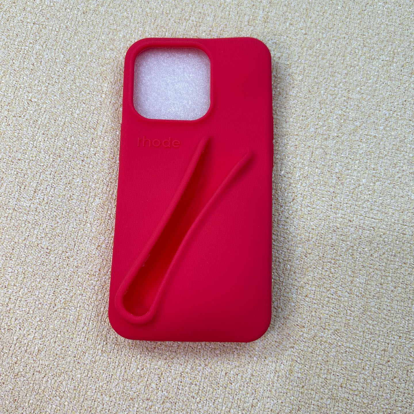 rhode Lipstick Portable phone Case Design Lip Gloss Lipstick Lip Balm 3D Make Up Silicone Soft Phone Cases for iPhone 16 16promax 15 14 plus 13 12 11 