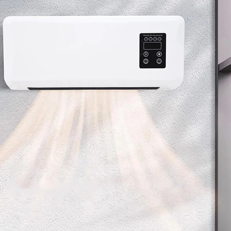 Dual purpose cooling and heating heater household wall mounted electric small air conditioning 241008