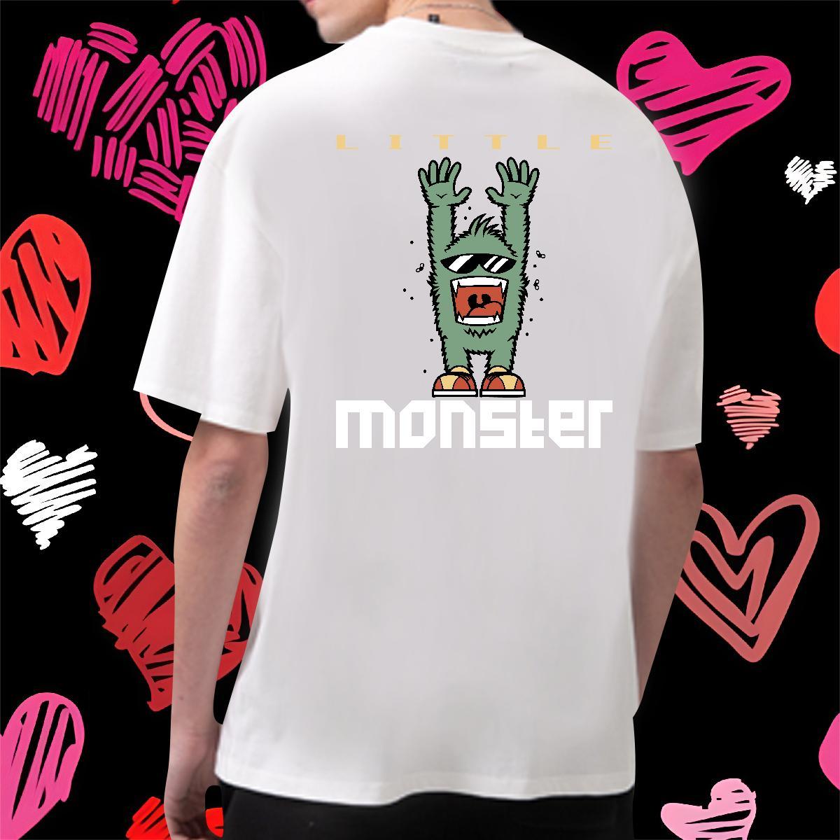 Soft Man T Shirts 230g Pure Cotton ET Street Wear Floral Print Breathable Soft Men Tshirts New Designer Tee Shirt