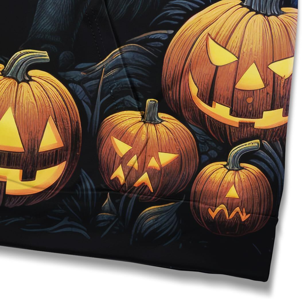 Hoodie for Mens Womens Mens Halloween Printed Hoodie Pumpkin Black Cat Graphic Pullover Shirt Casual Long Sleeve Sweatshirt Graphic Hoodies sweatshirt