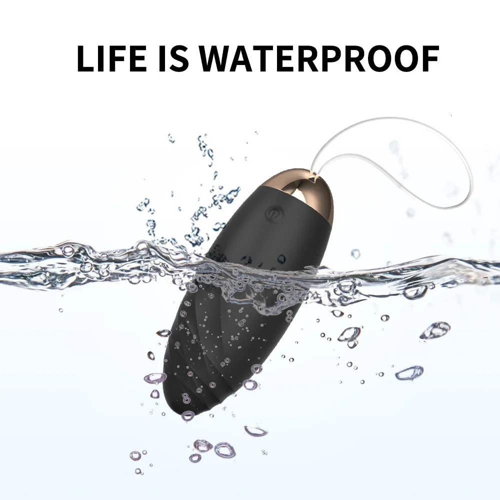 Bouncing egg wireless waterproof vibrator remote control female vibrating body massager sex toy 241009