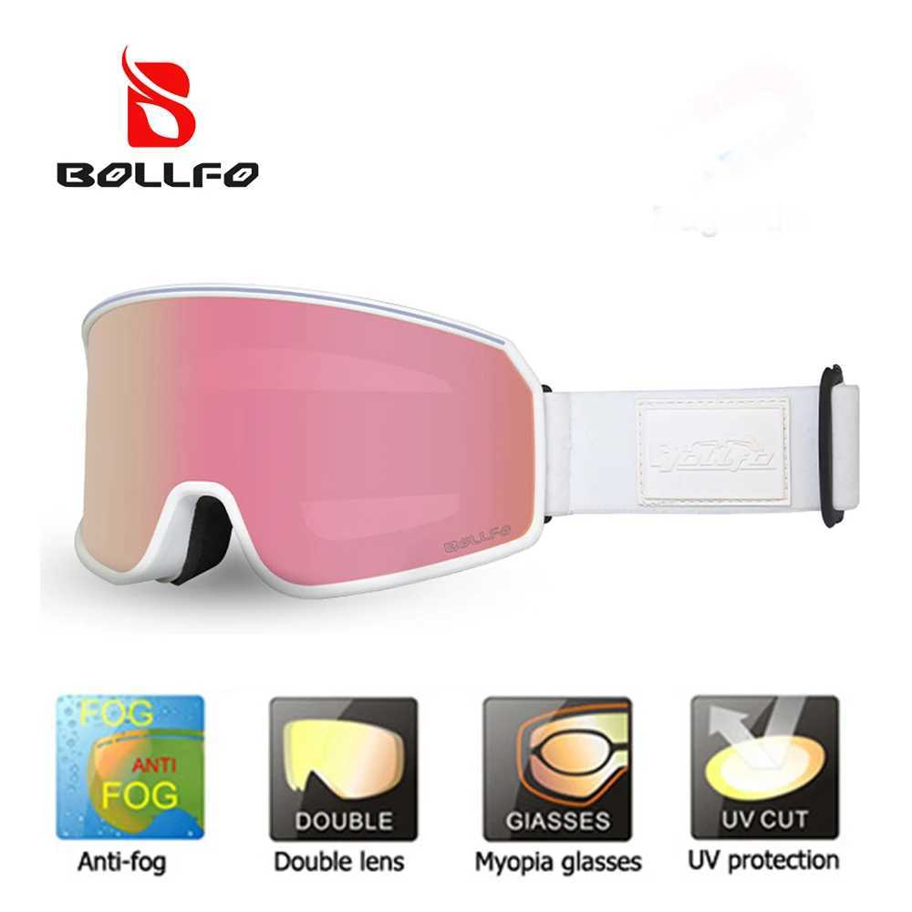 Mens double-layer skiing goggles womens double-layer anti fog UV400 sports skiing goggles snowboard goggles CL241010