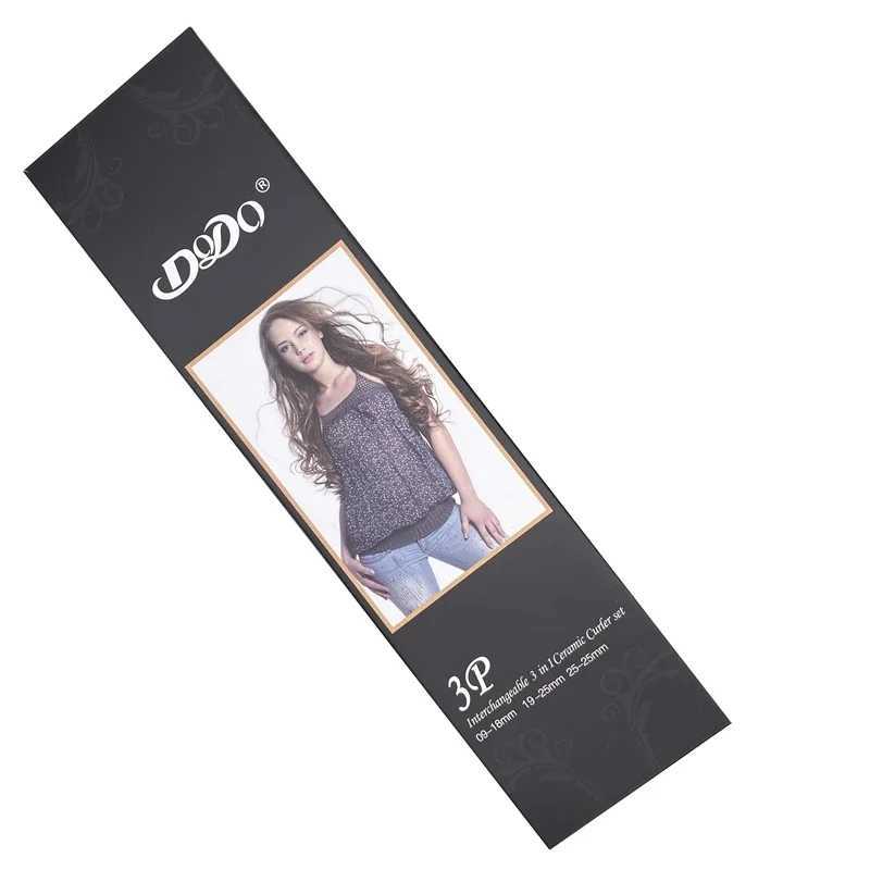 DoDo 3 In1 Hair Curlers Care Styling Curling Iron Wand Interchangeable Hair Iron Curler Set Curler Hair Styles ToolXJ241010