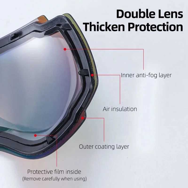 Ski goggles photochromic glasses mens ski goggles adult ski goggles CL241010