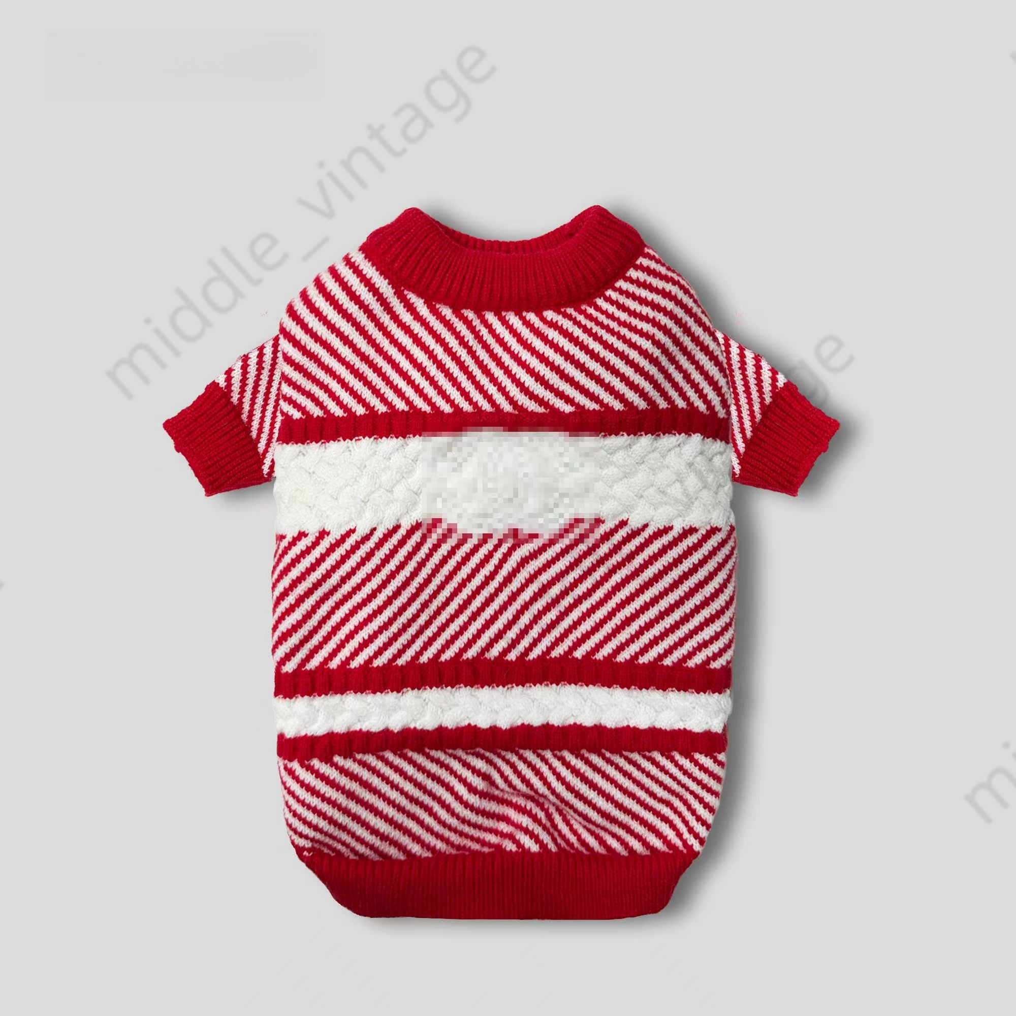 Ins Same Trendy Brand Pet Autumn Clothes Small And Medium-sized Dogs Winter Warm Thickened Sweater