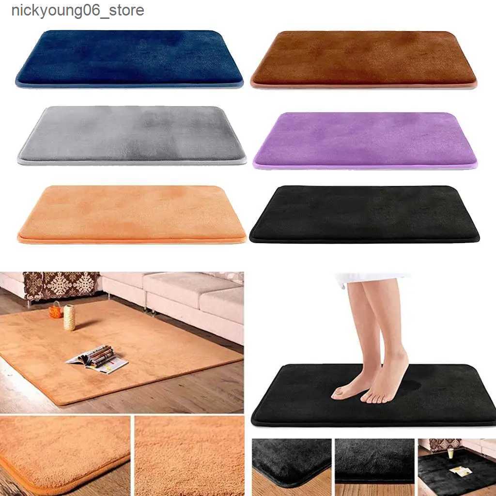 Non-Slip Bath Mats Memory Foam Bath Mat Non Slip Absorbent Rug Machine Washing 40x60cm / 50x80cm L240910
