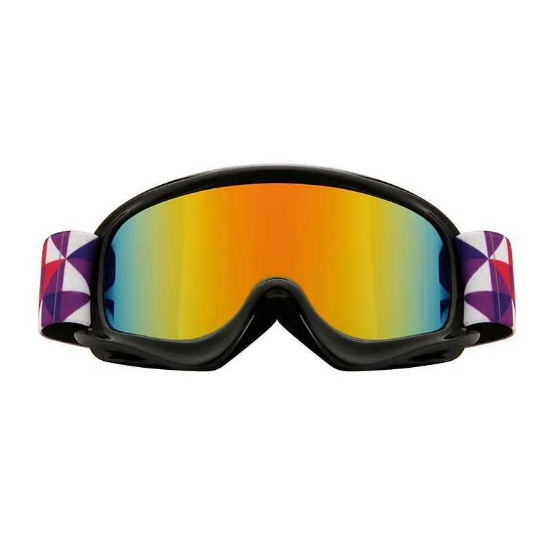 Childrens skiing goggles with dual anti fog UV400 for children aged 3-12 glasses for snow eyes outdoor sports for girls and boys snowboarding CL241010