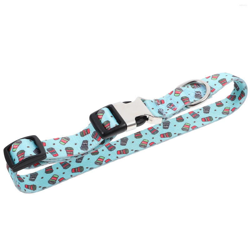 Dog Collars Pet Collar Supple For Dogs Soft Cat Puppy Printed Decorative Large Portable
