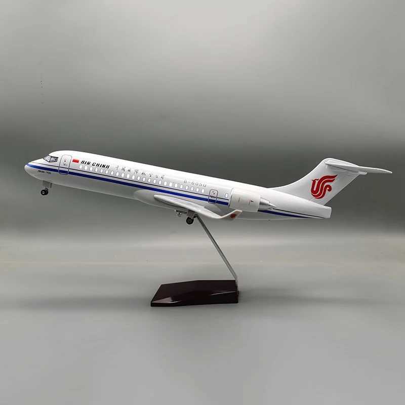 47cm 1 150 Airplane Arj21-700 Aircraft Air China Airline Landing Gears Diecast Plastic Resin Plane Model Collection Display ToysXJ241010