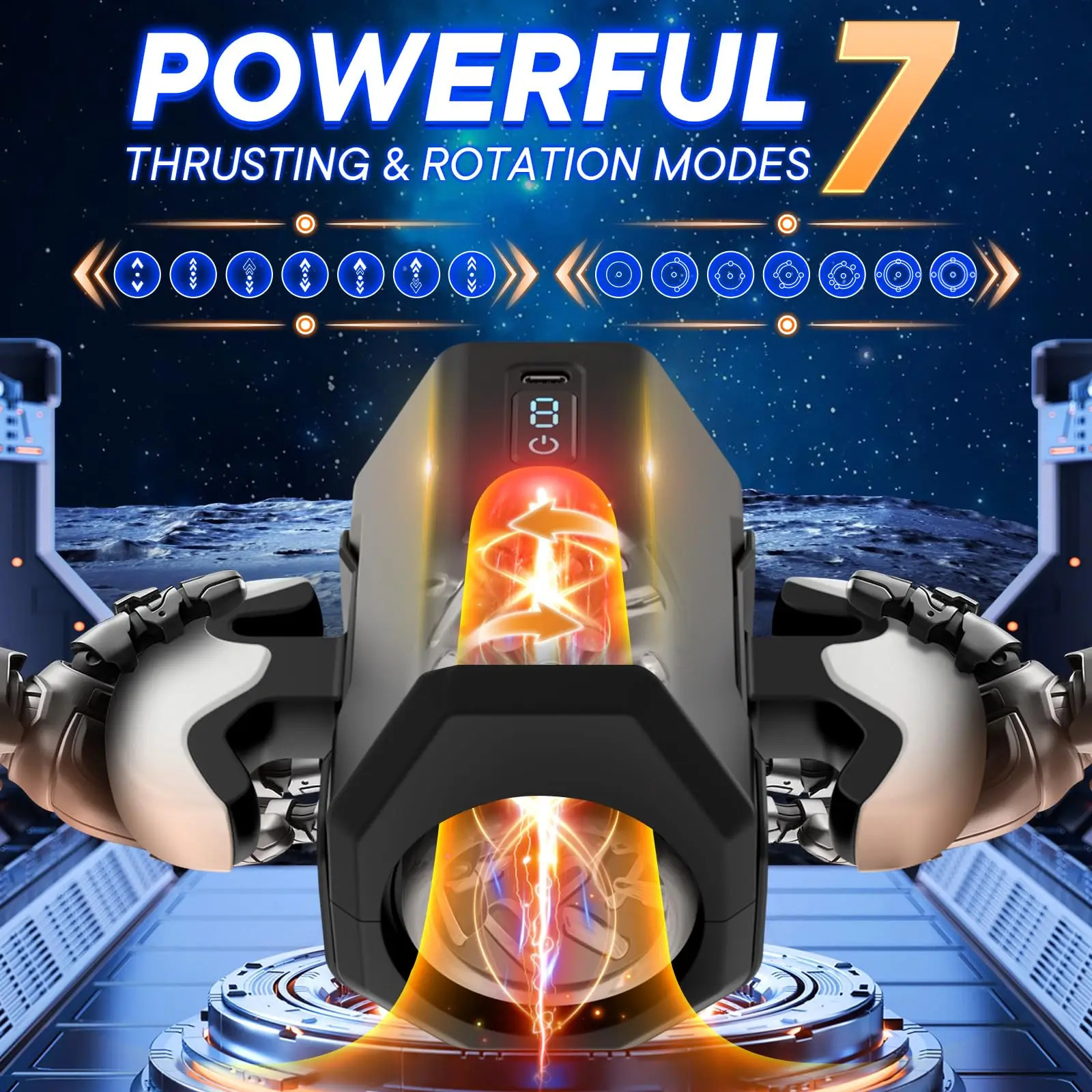 Automatic Male Masturbator Telescopic Masturbators for Men Pocket Male Stroker Open-ended Adult Equipment Sex Toy for Men 240914