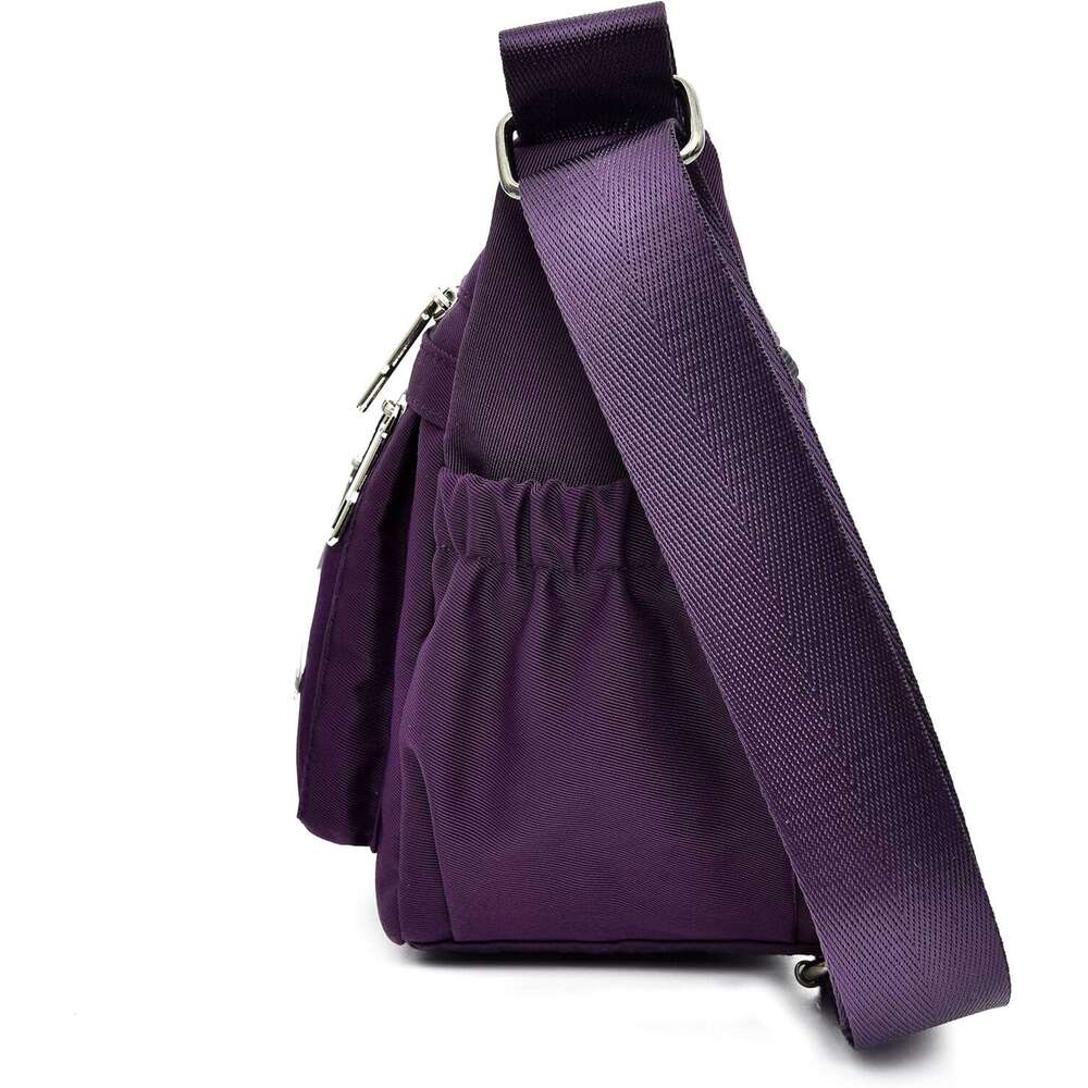 Crossbody for Women Casual Handbags & Shoulder Bags Nylon Tote Lightweight Waterproof Messenger Anti Theft Bag