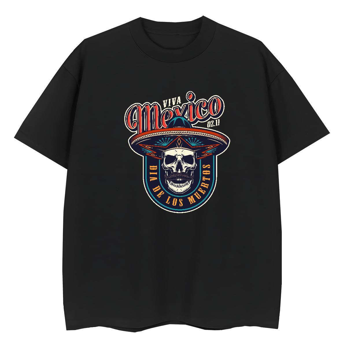 Brand Women T Shirts 230g Pure Cotton Crew Neck Breathable Sport skull Women Tshirts Designer Nice DIY Anime Clothes Shirt